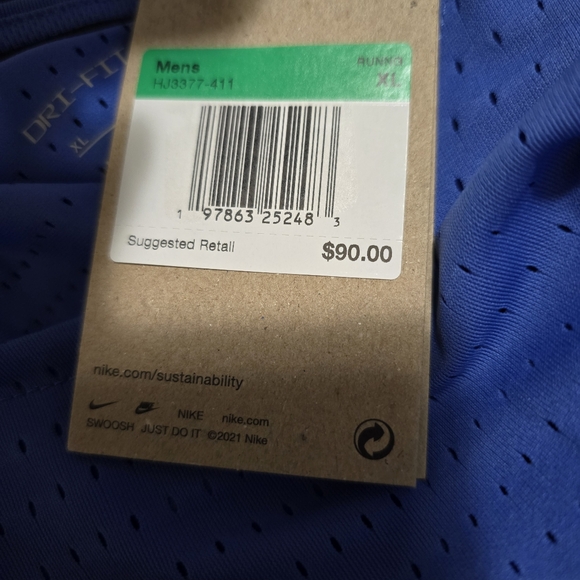 Nike AeroSwift Dri-FIT ADV Short-Sleeve Running Blue HJ3377-411 Men Size XL,2XL - Picture 9 of 9